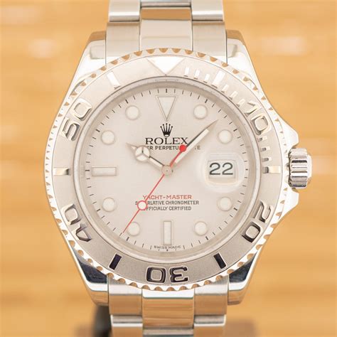 Rolex yacht master white dial